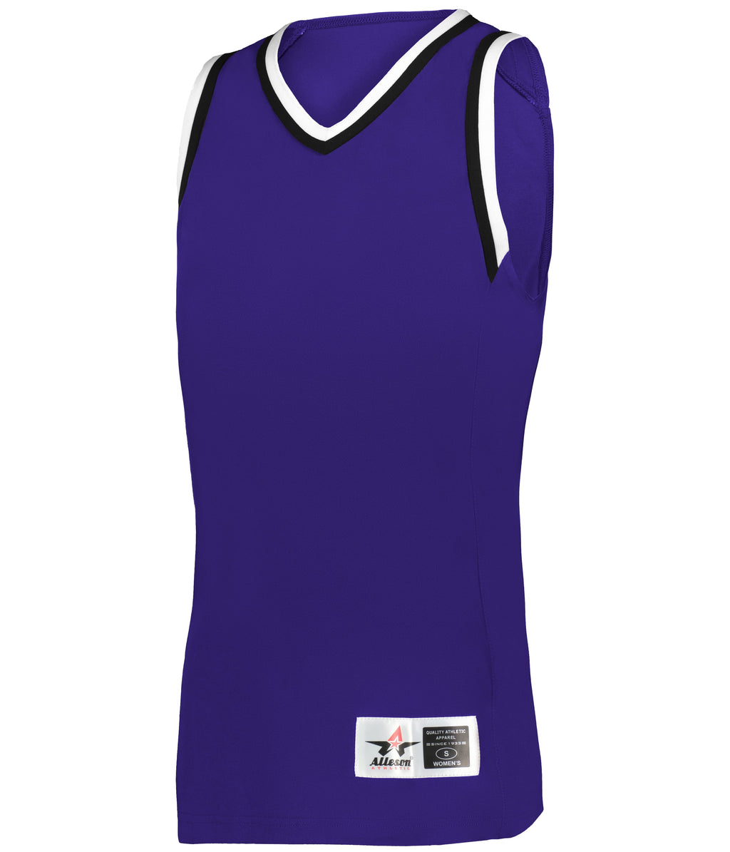 WOMEN'S RETRO BASKETBALL JERSEY - MOISTURE-WICKING