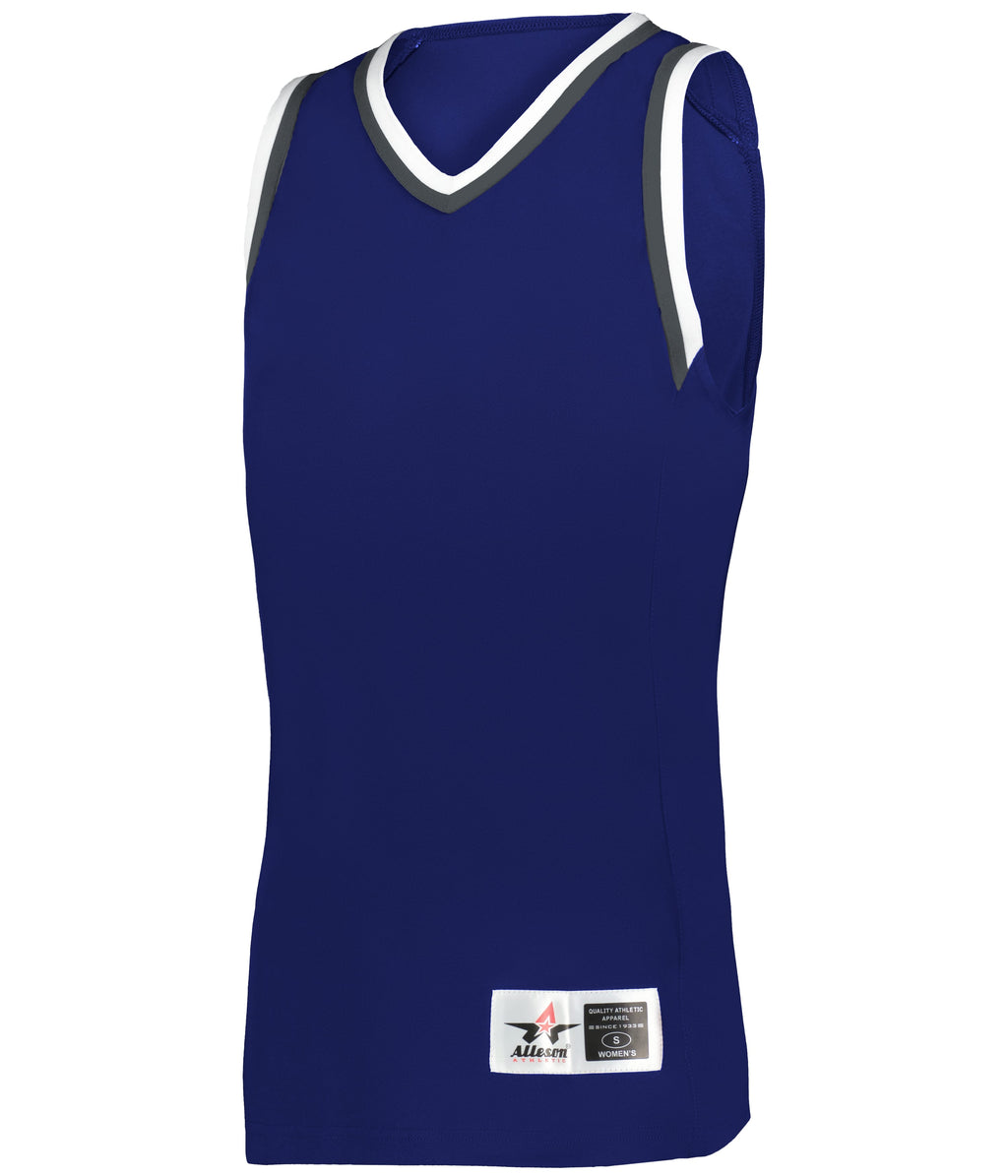 WOMEN'S RETRO BASKETBALL JERSEY - MOISTURE-WICKING