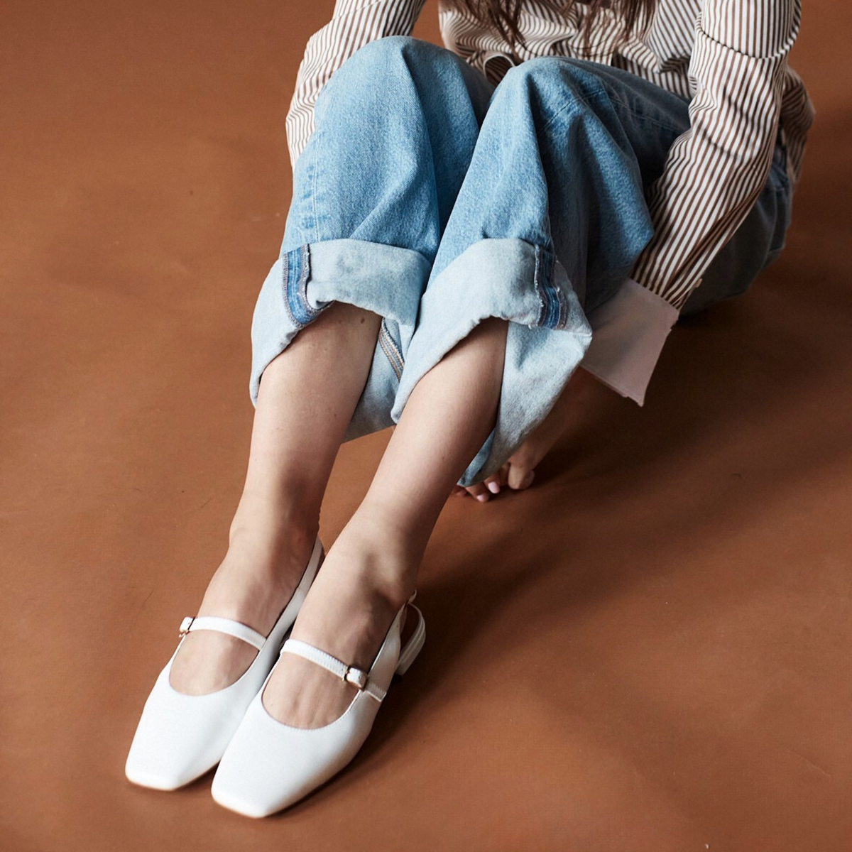 Athena Mary Jane Flats