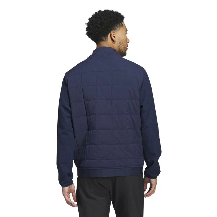 Adidas Ultimate365 Quilted DWR Half Zip Pullover