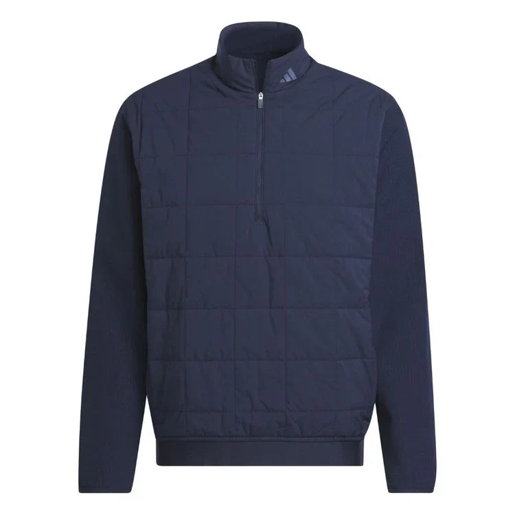 Adidas Ultimate365 Quilted DWR Half Zip Pullover