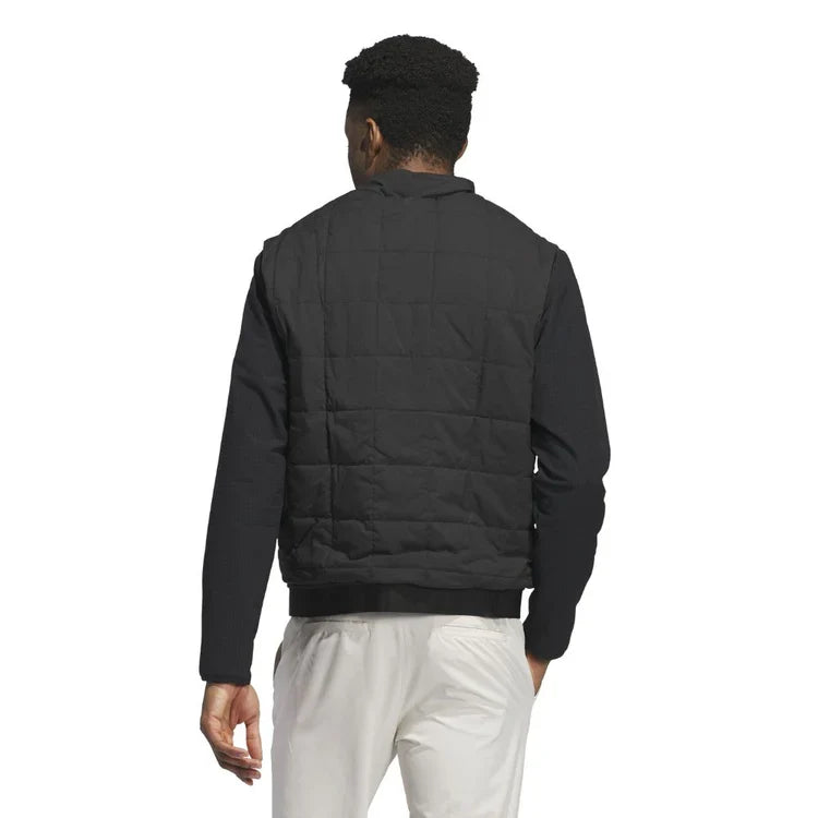 Adidas Ultimate365 Quilted DWR Half Zip Pullover