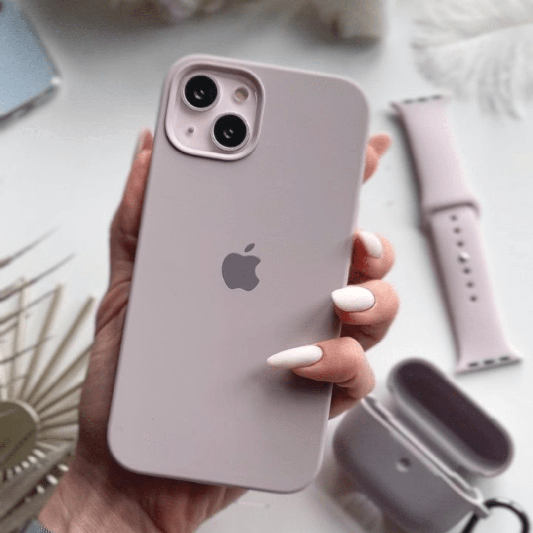 iPhone Silicone Case (Lavender)