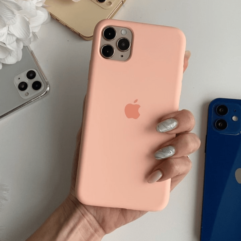 iPhone Silicone Case (Begonia)