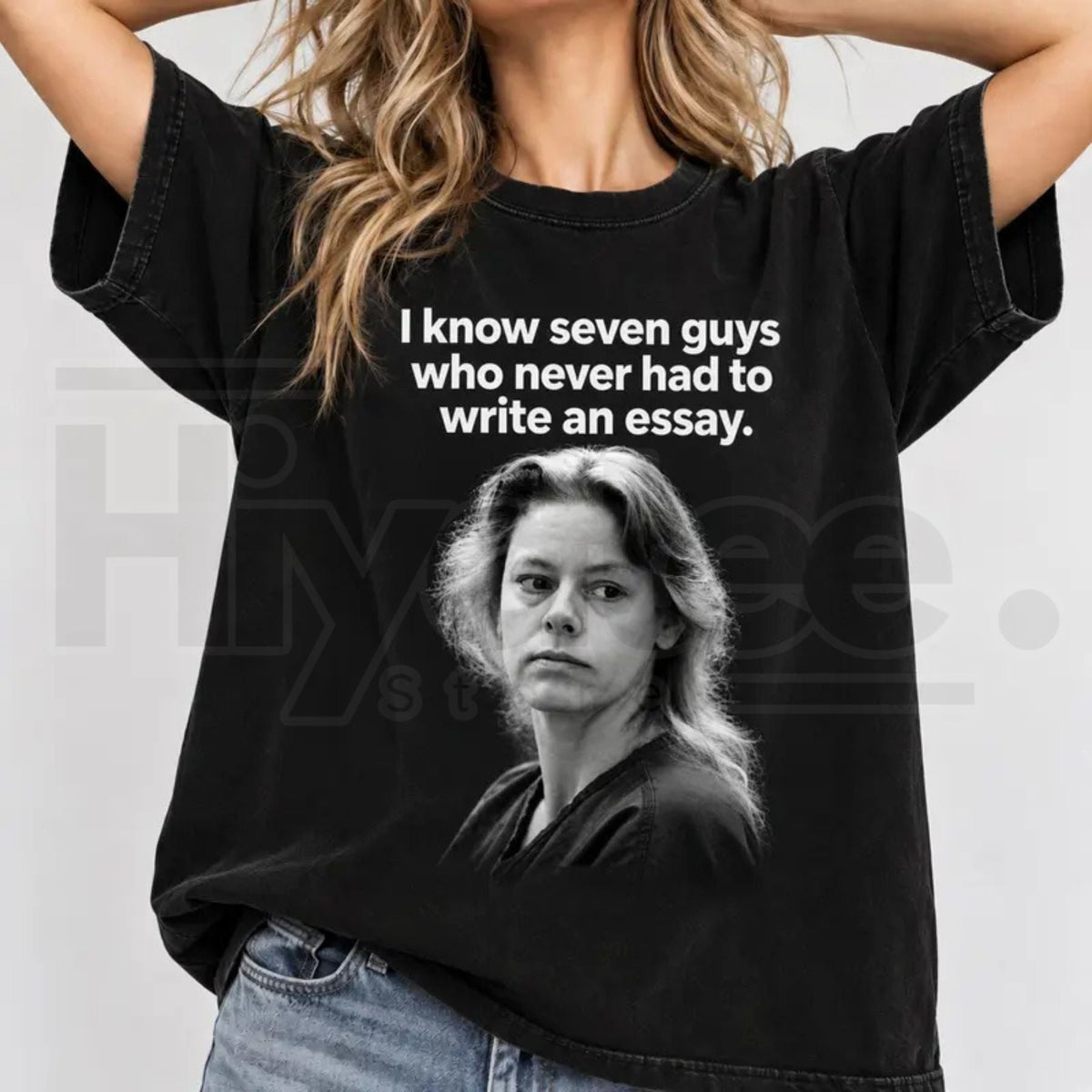 Aileen Wuornos True Crime T-Shirt – Dark Humor Graphic Tee for Crime Lovers