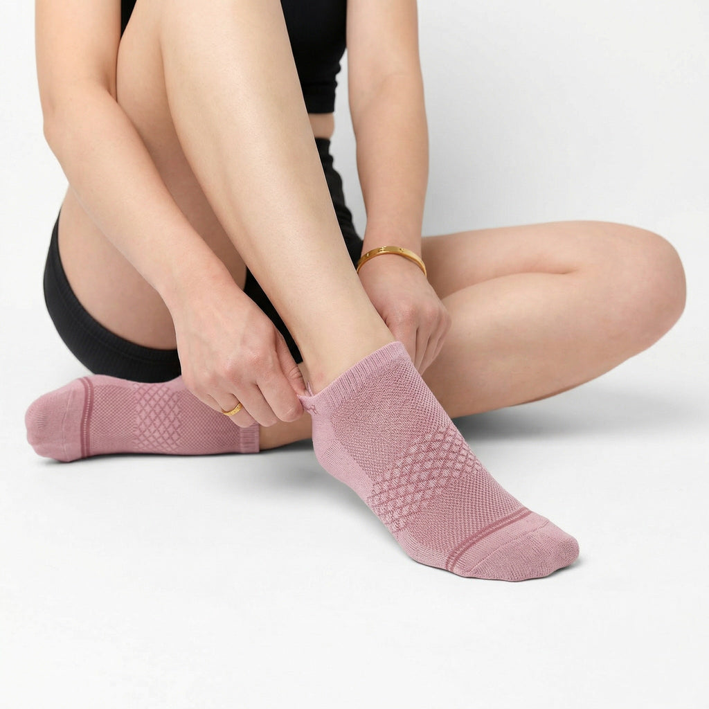Cozy Ankle Socks 4-Pack