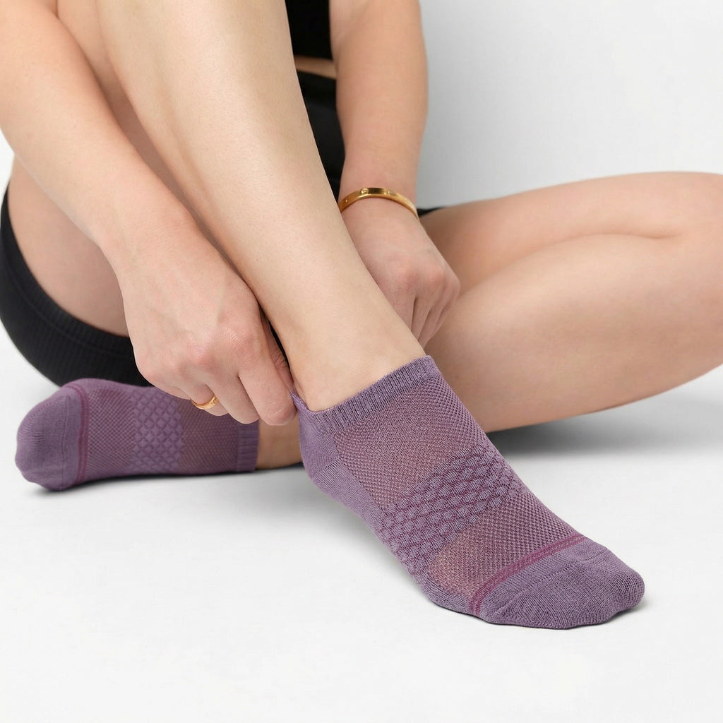 Cozy Ankle Socks 4-Pack