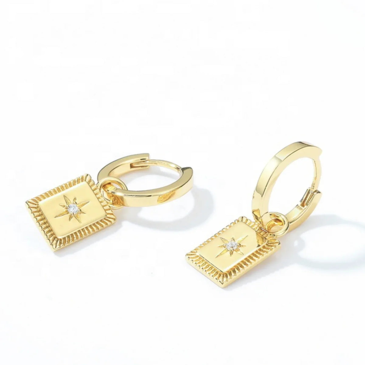 18K Gold-Plated Helena Earrings