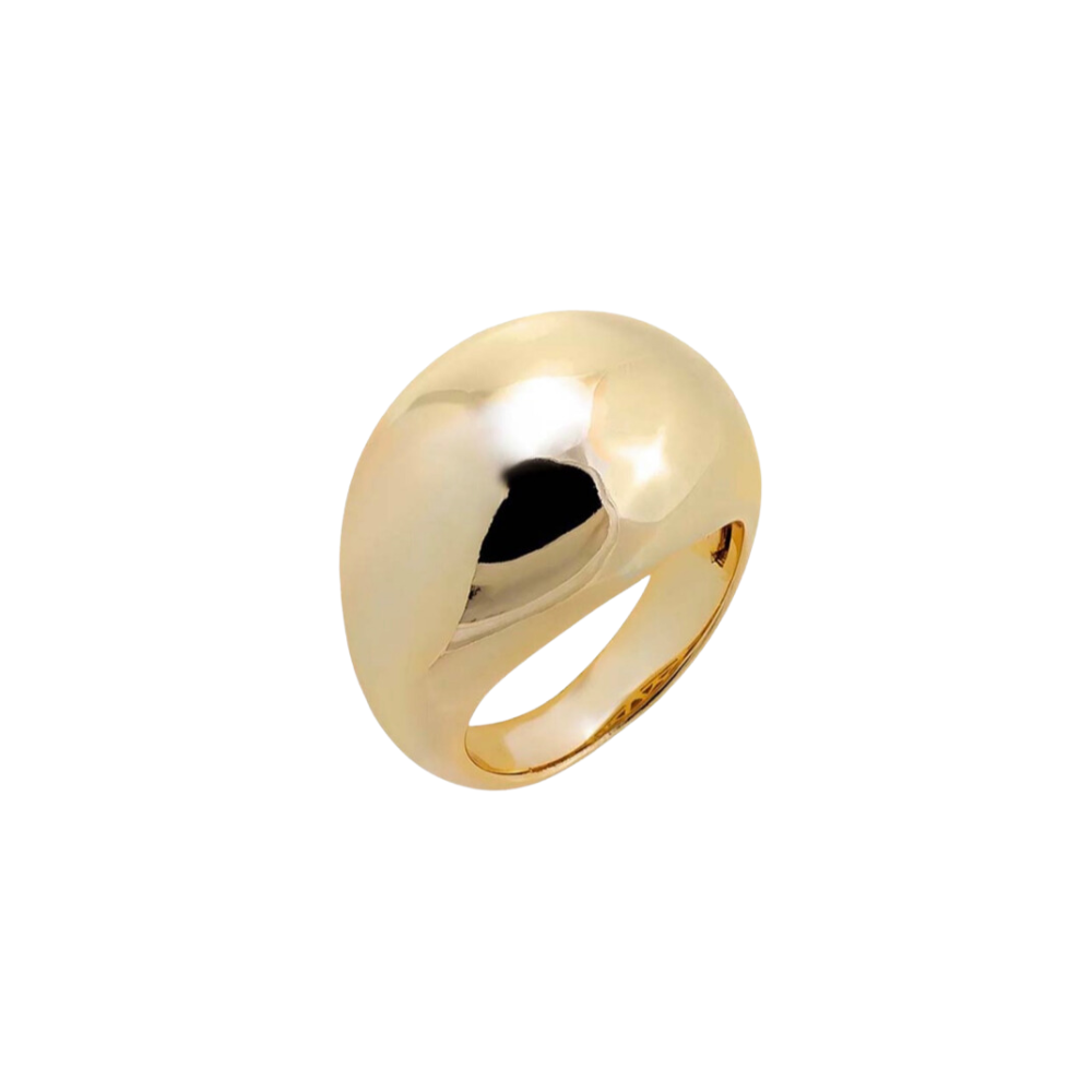 18K Gold-Plated Coco Ring