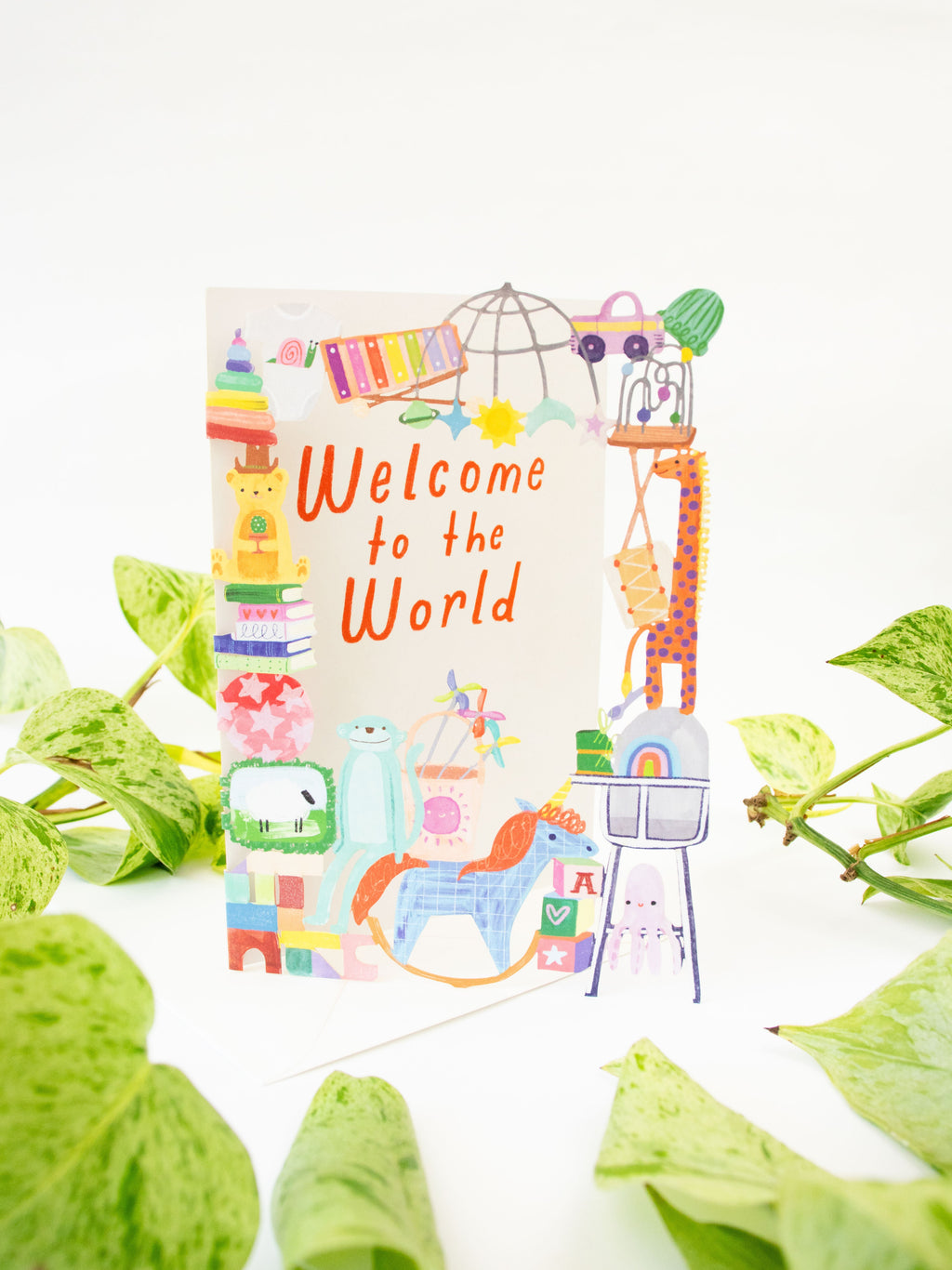 Baby Toys Lasercut Card