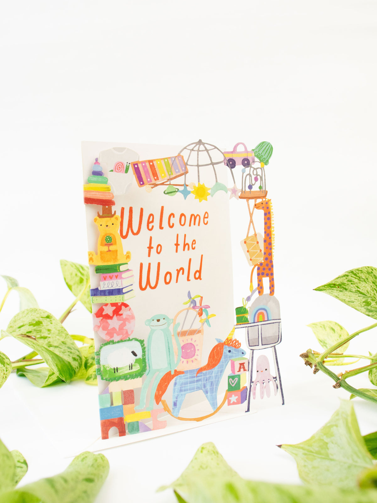 Baby Toys Lasercut Card