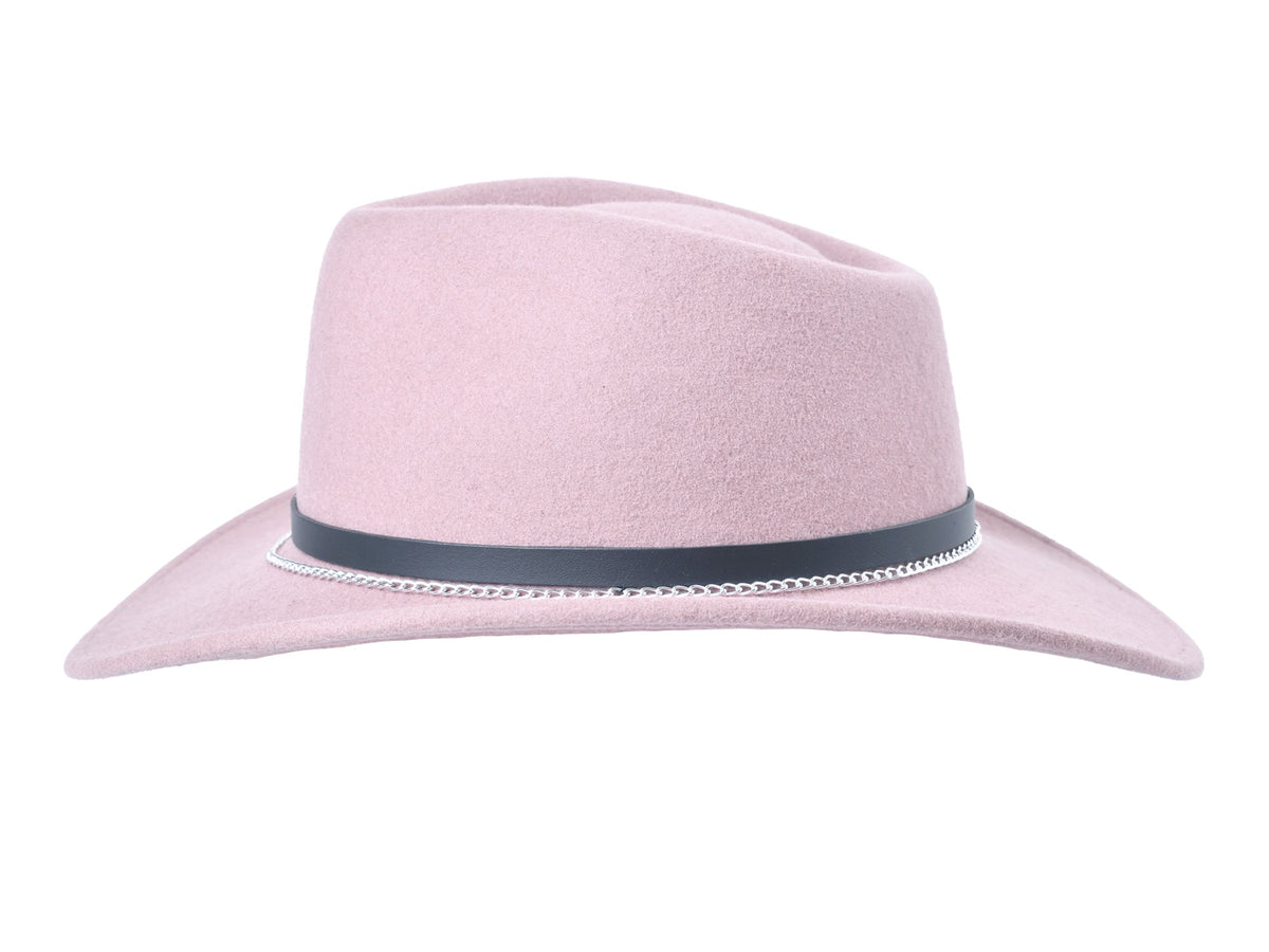 Outdoor Merino Wool for Woman Felt Hat Cattle Queen