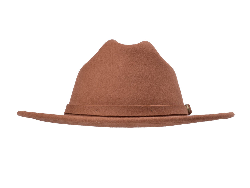 Wool Felt Fedora Hat Classic Houston