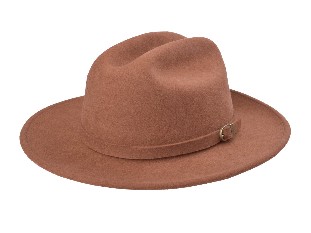 Wool Felt Fedora Hat Classic Houston
