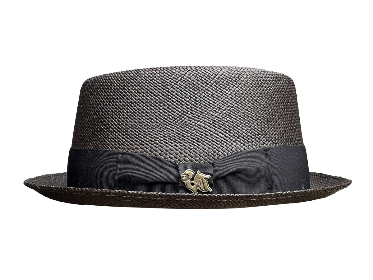 Pork Pie Trilby Panama Hat - Handwoven