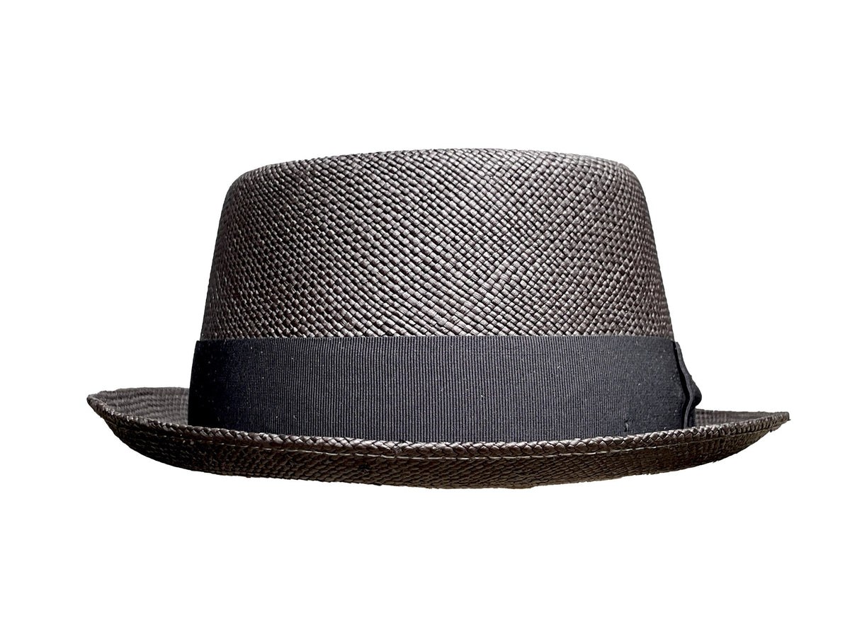 Pork Pie Trilby Panama Hat - Handwoven