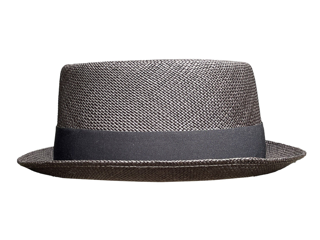 Pork Pie Trilby Panama Hat - Handwoven