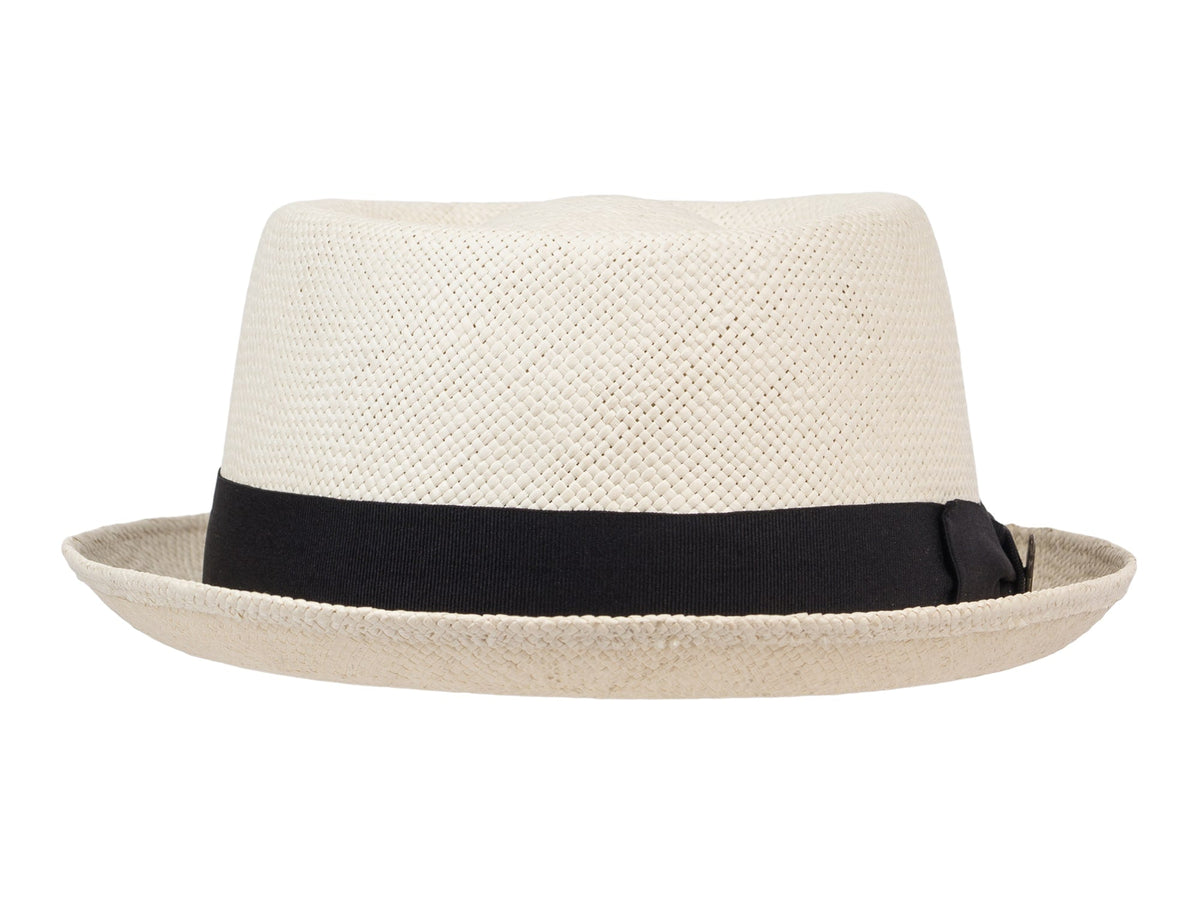 Pork Pie Trilby Panama Hat - Handwoven