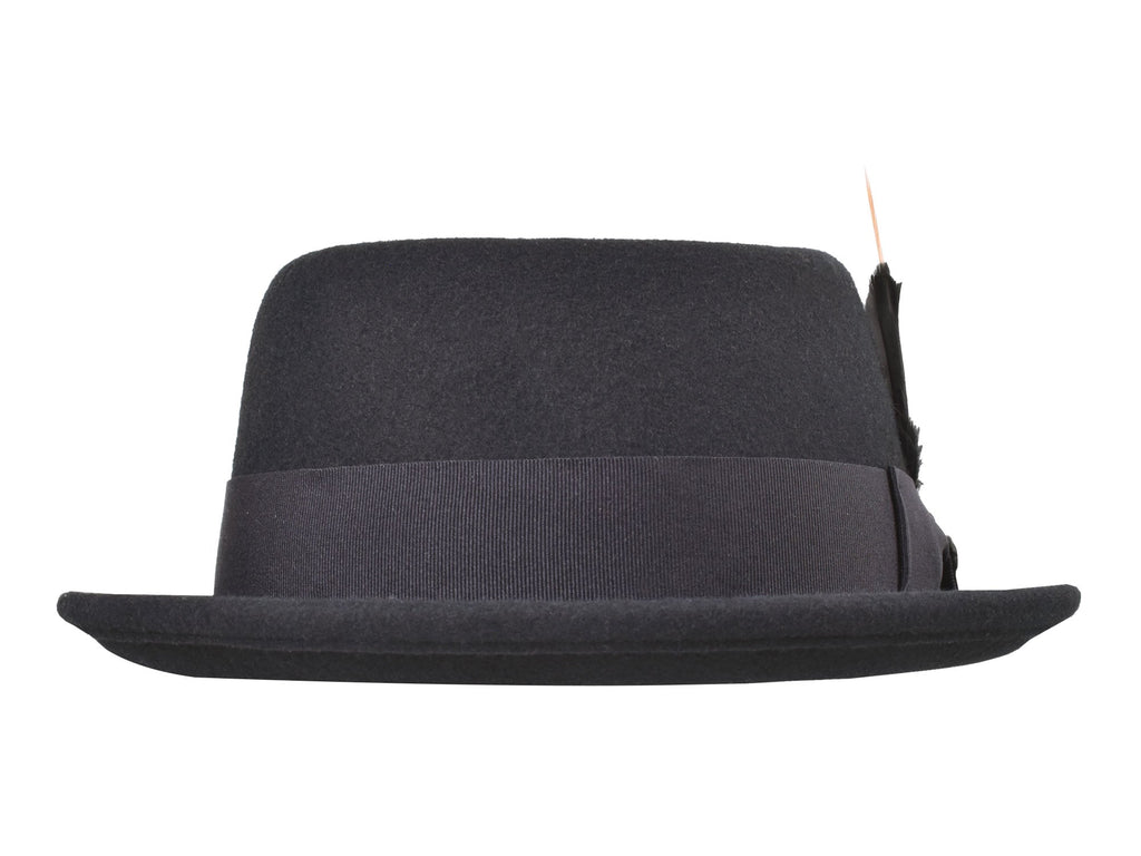 Wool Felt Classic Hat Pork Pie Stingy