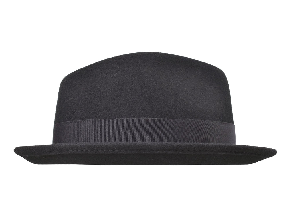 Wool Felt Fedora Hat Classic Roma Stingy