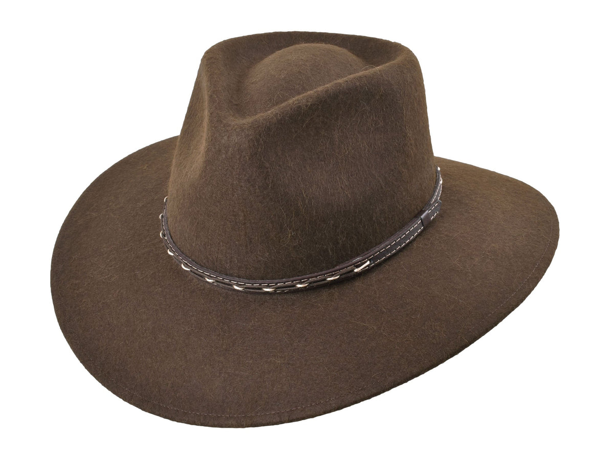 Outdoor Alpaca and Wool felt blend Hat Zabala