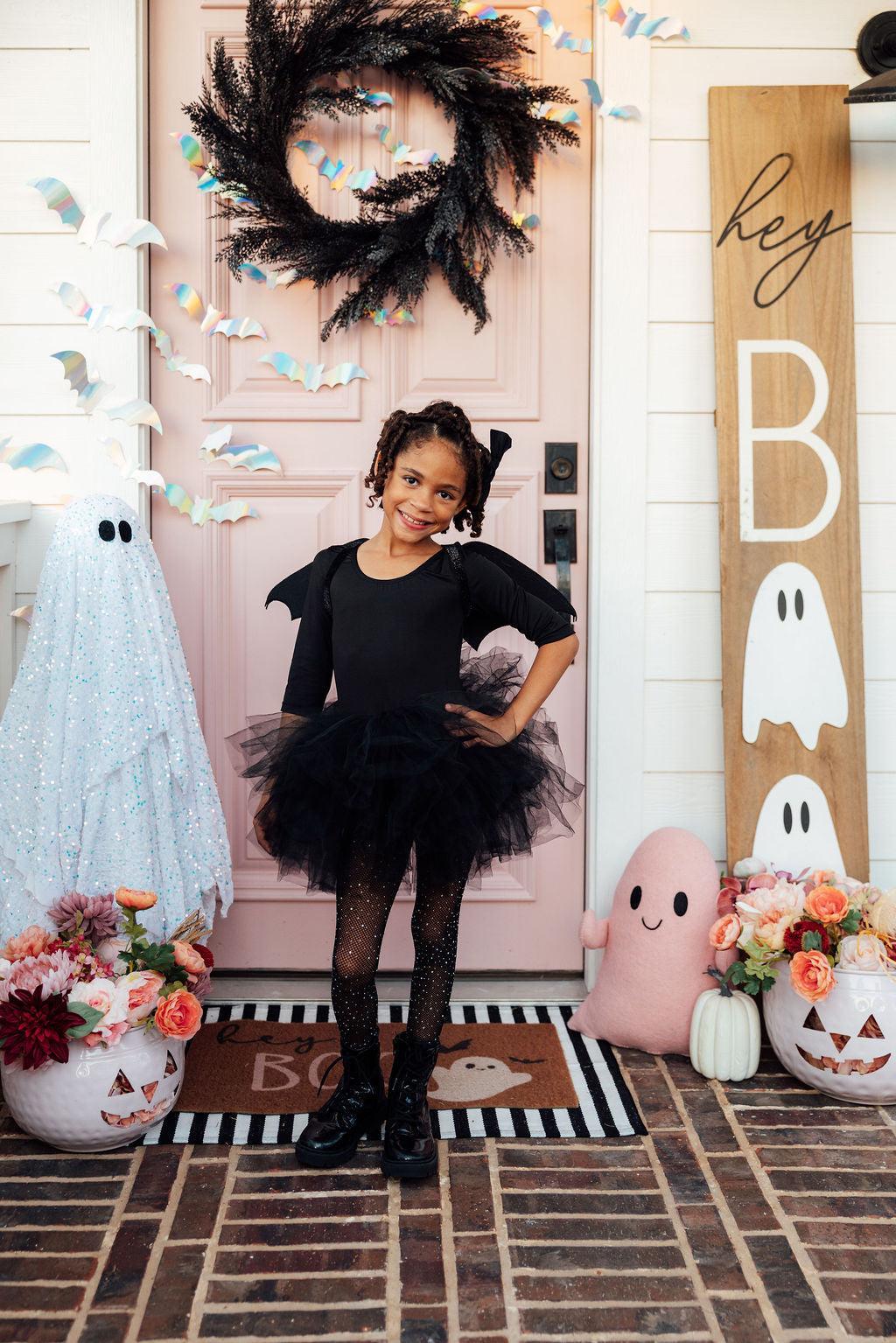 Black 3/4 Tutu Leotard