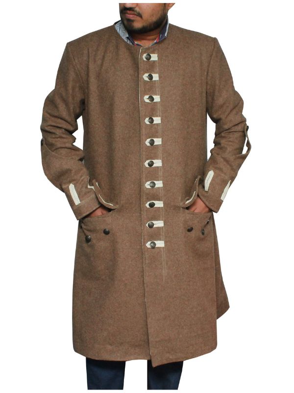 Brown Wool Coat