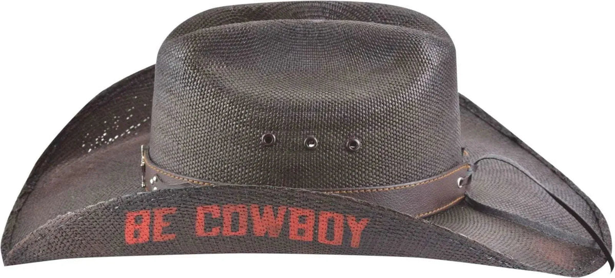 Bullhide Be Cowboy - Straw Cowboy Hat