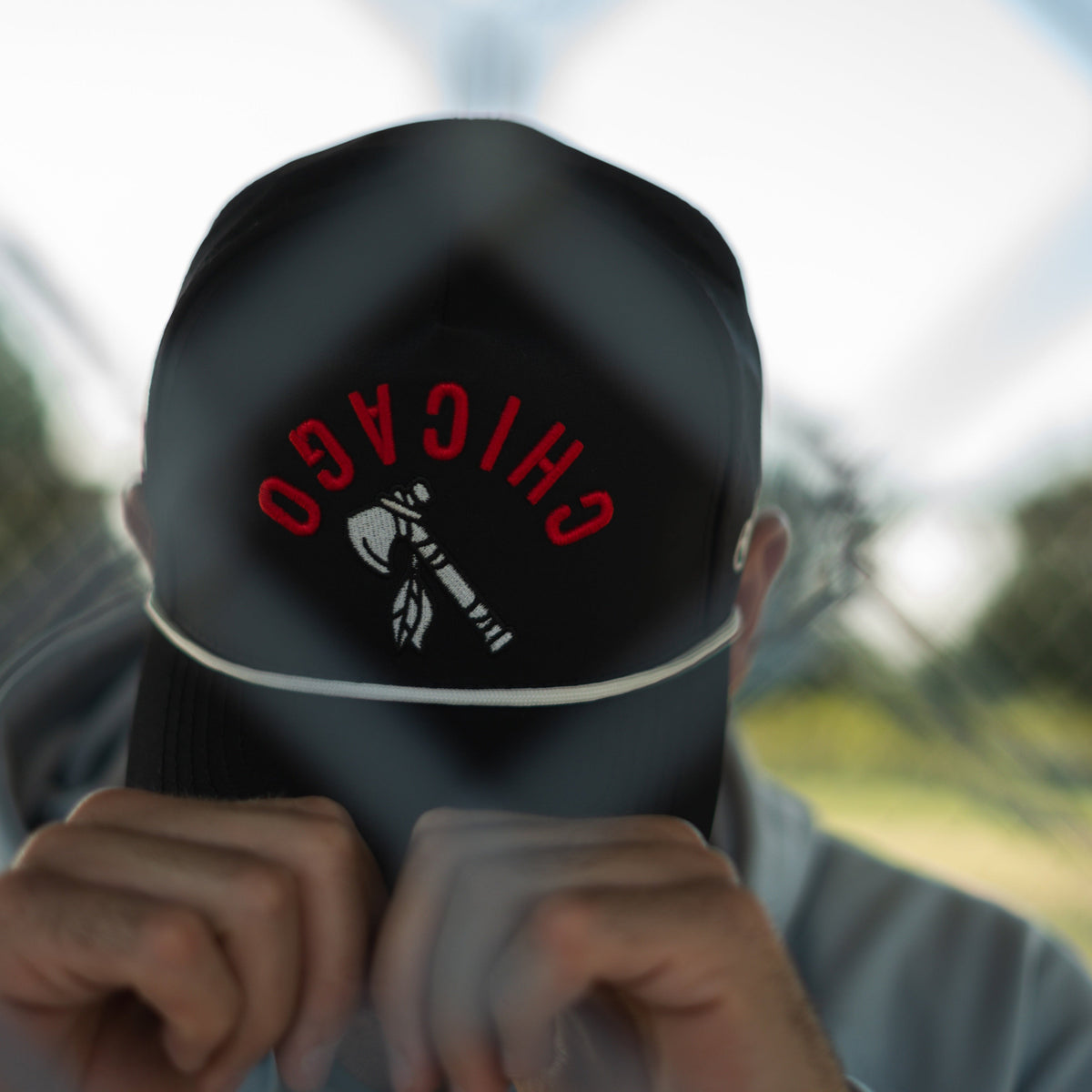 The Upside Down Chicago Tomahawk Hat