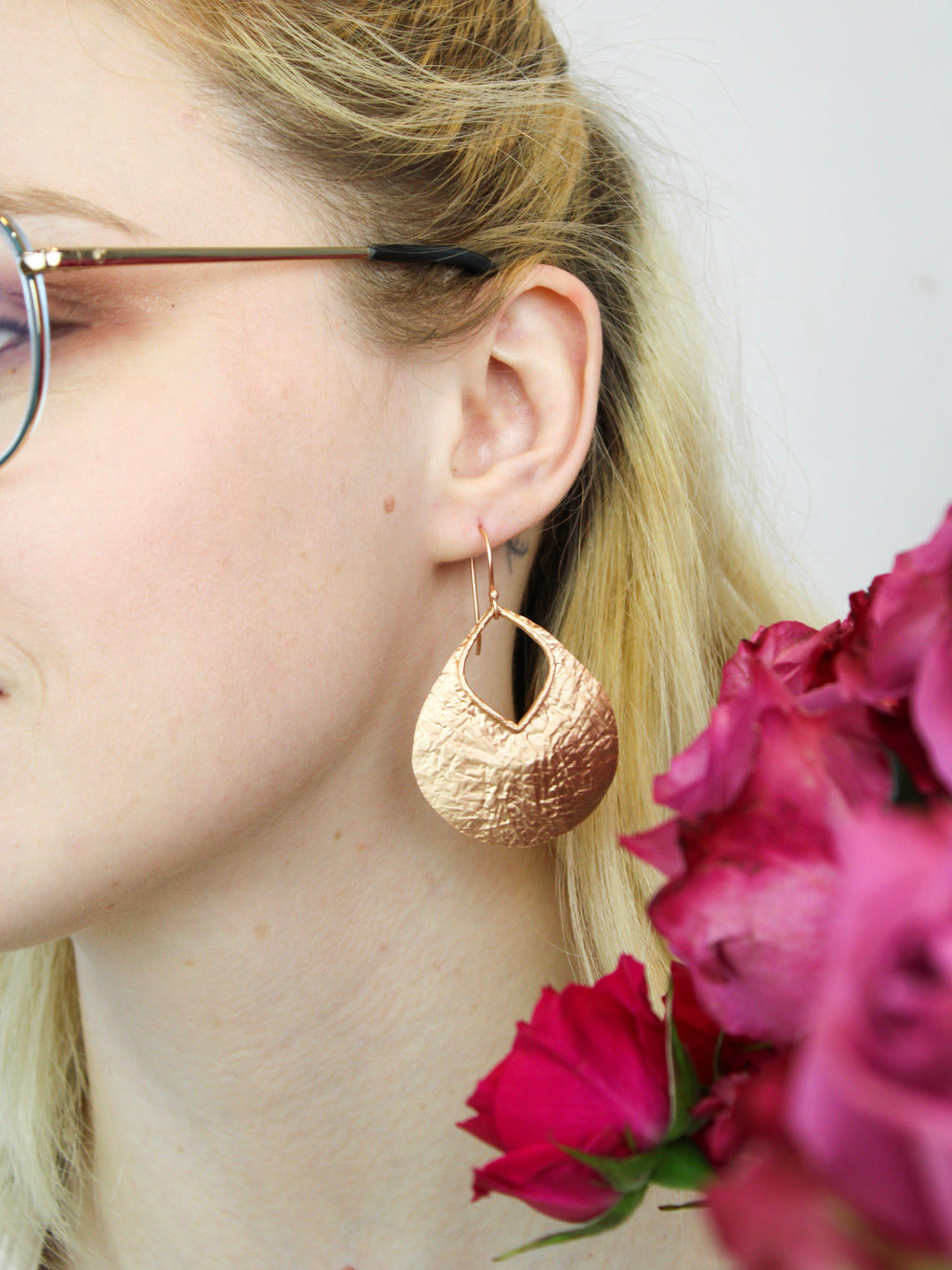 Camelia Drop Earrings