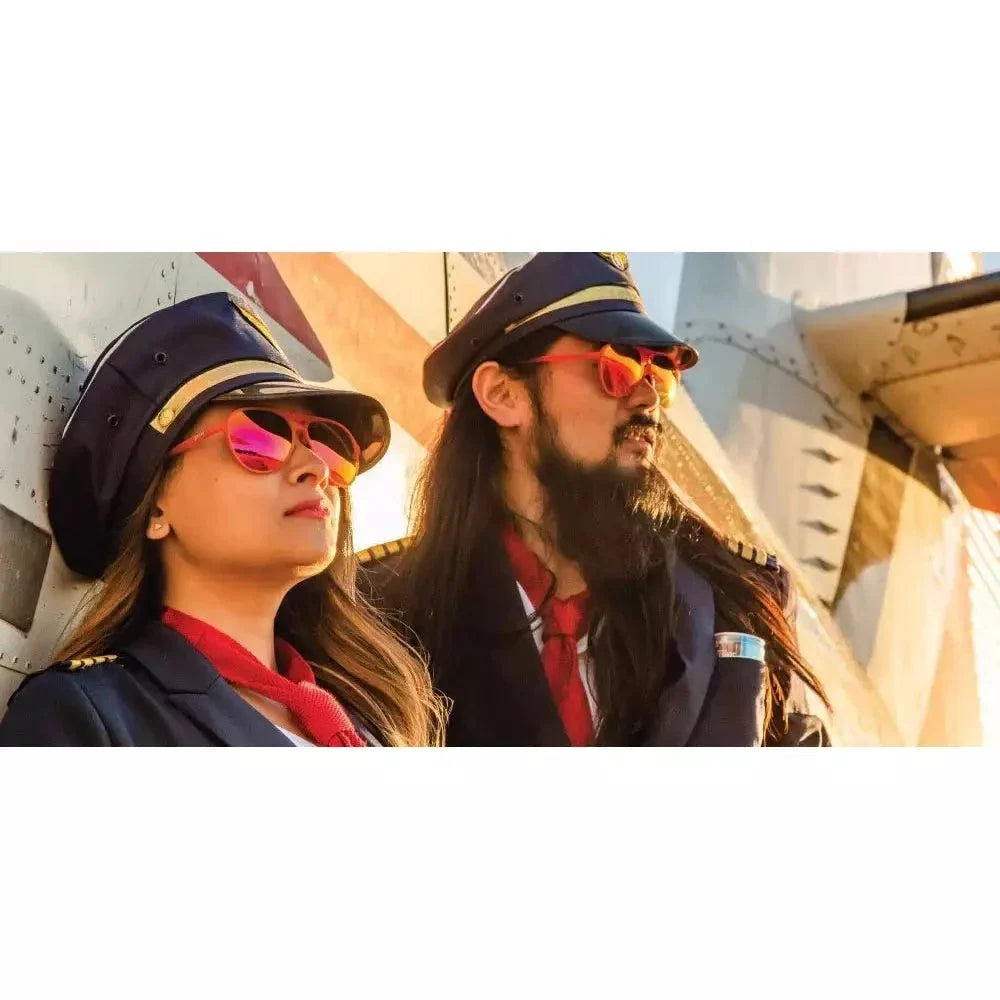 "Captain Blunt's Red-Eye" MACH G Polarized Sunglasses