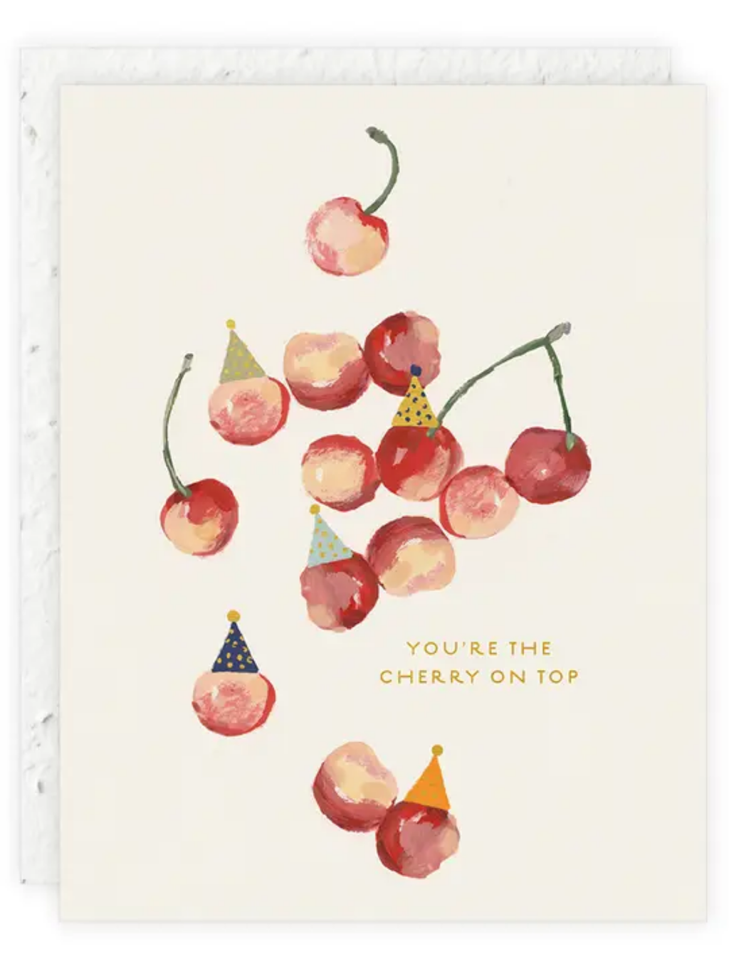 Cherry on Top - Seeded Birthday Card