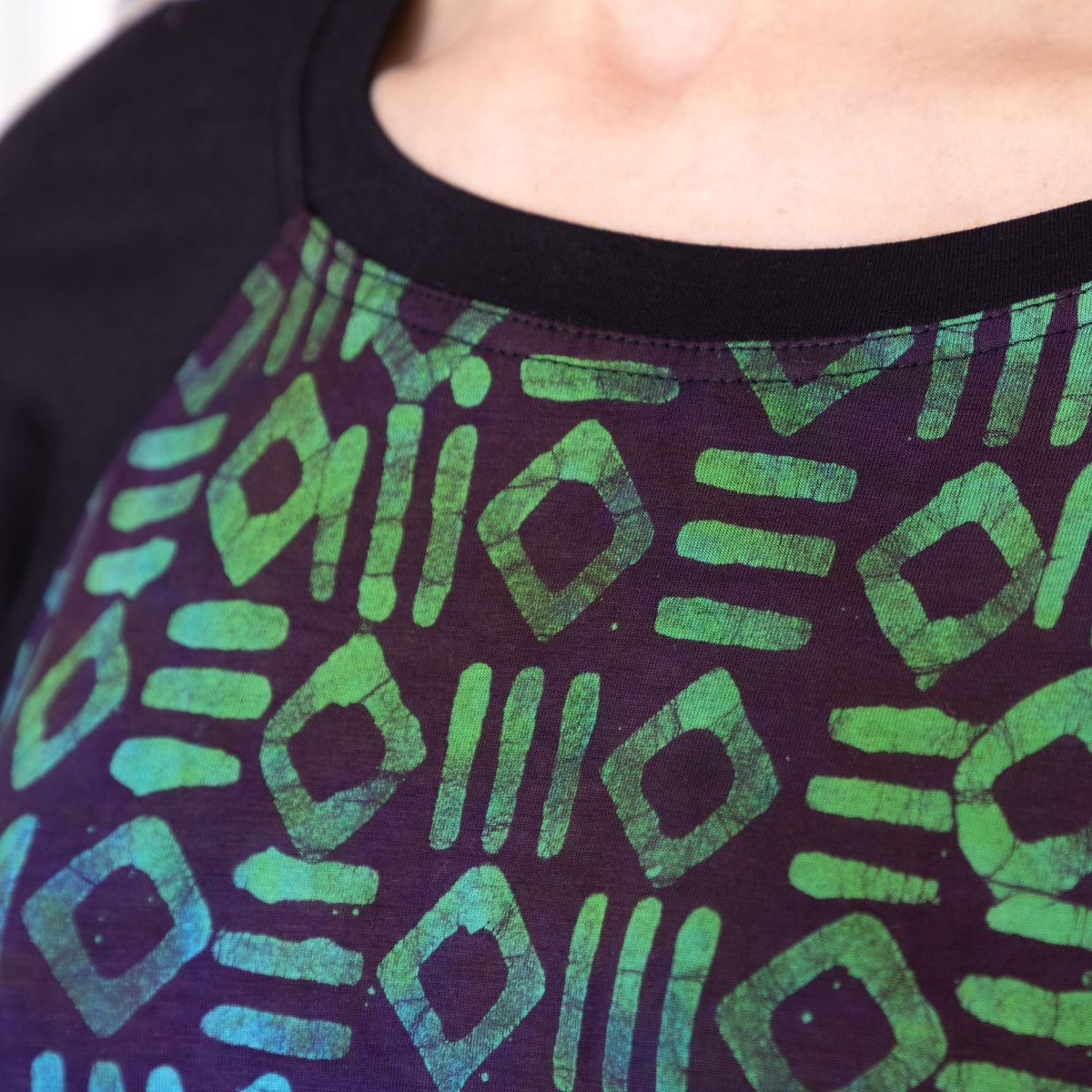 Secret Code Raglan Top