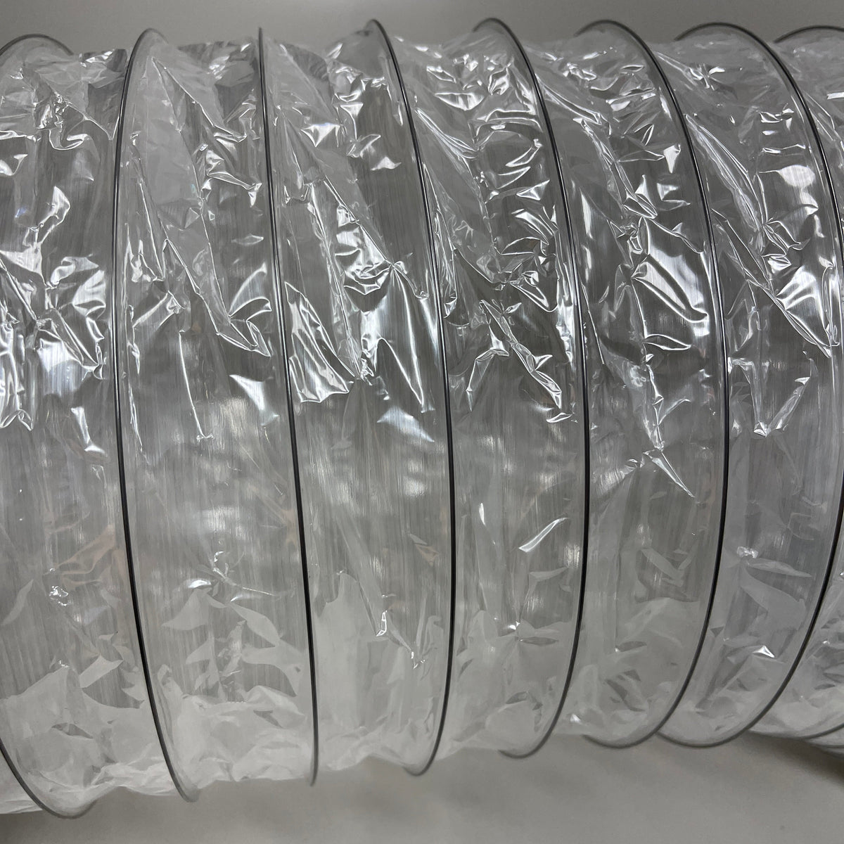 6-PACK! FLEX DUCT 8" x 25' Clear for HVAC C825 (New)