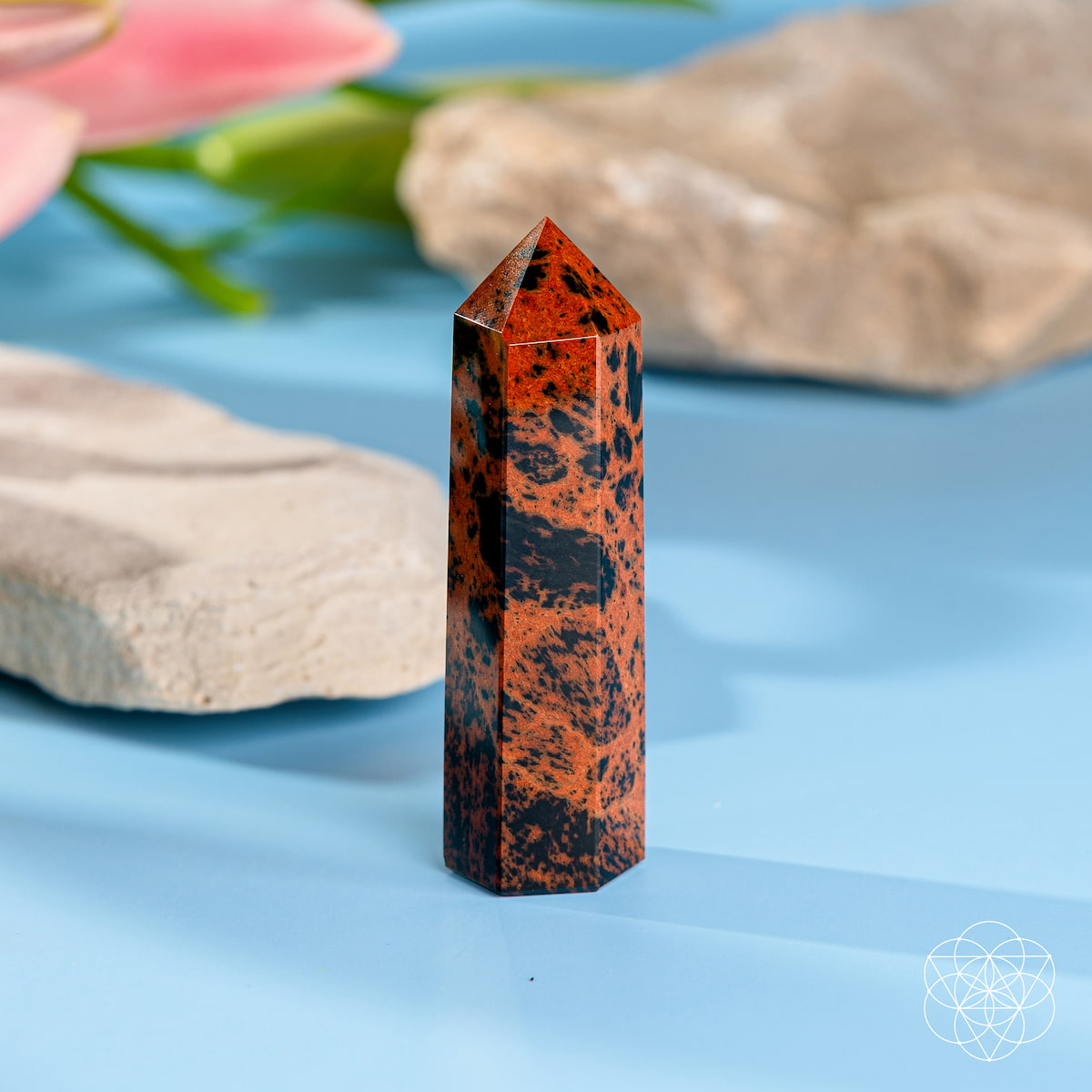 Cut the Cord, Keep Your Fire - Mahogany Obsidian Point