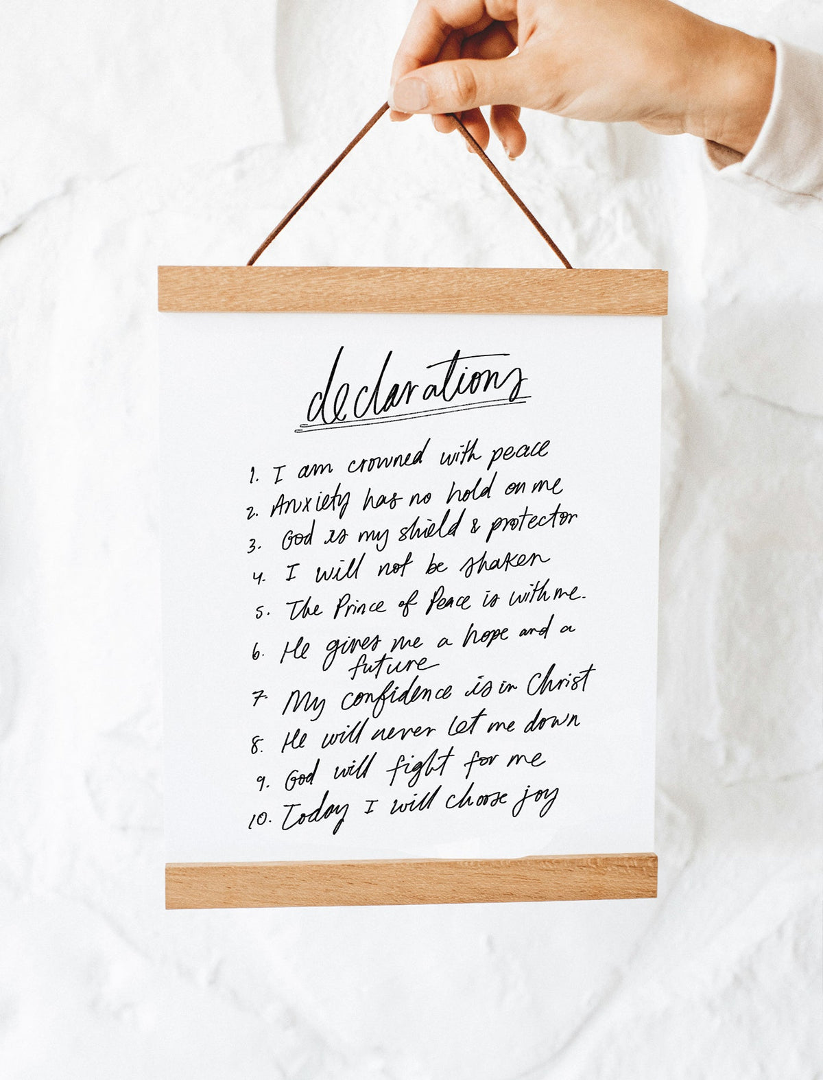 8x10 Declarations