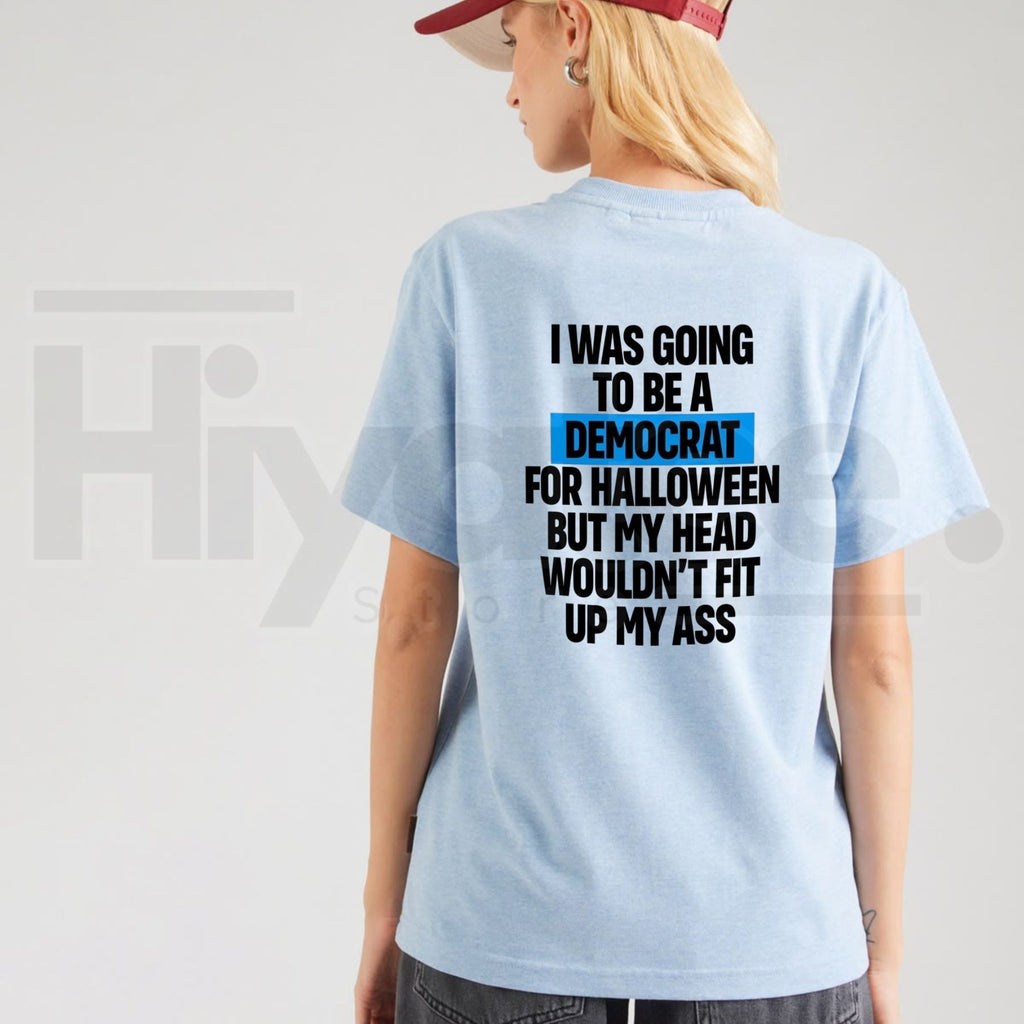 Democrat Halloween Costume T-Shirt – Funny Political Satire Party Graphic Tee