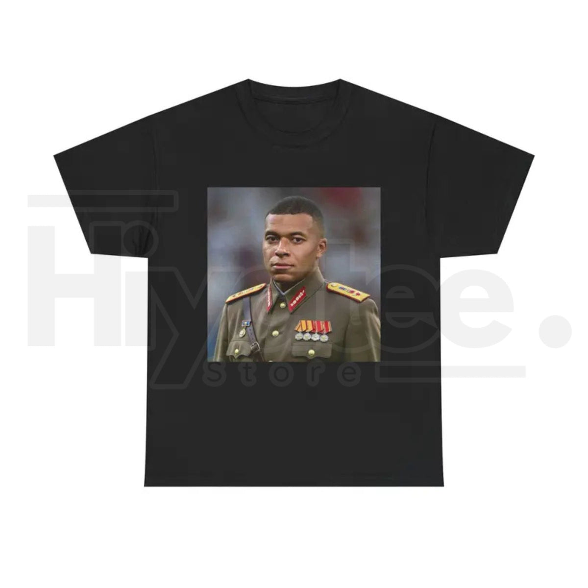 Dictator Mbappe Tee – Funny Football Parody Graphic Shirt