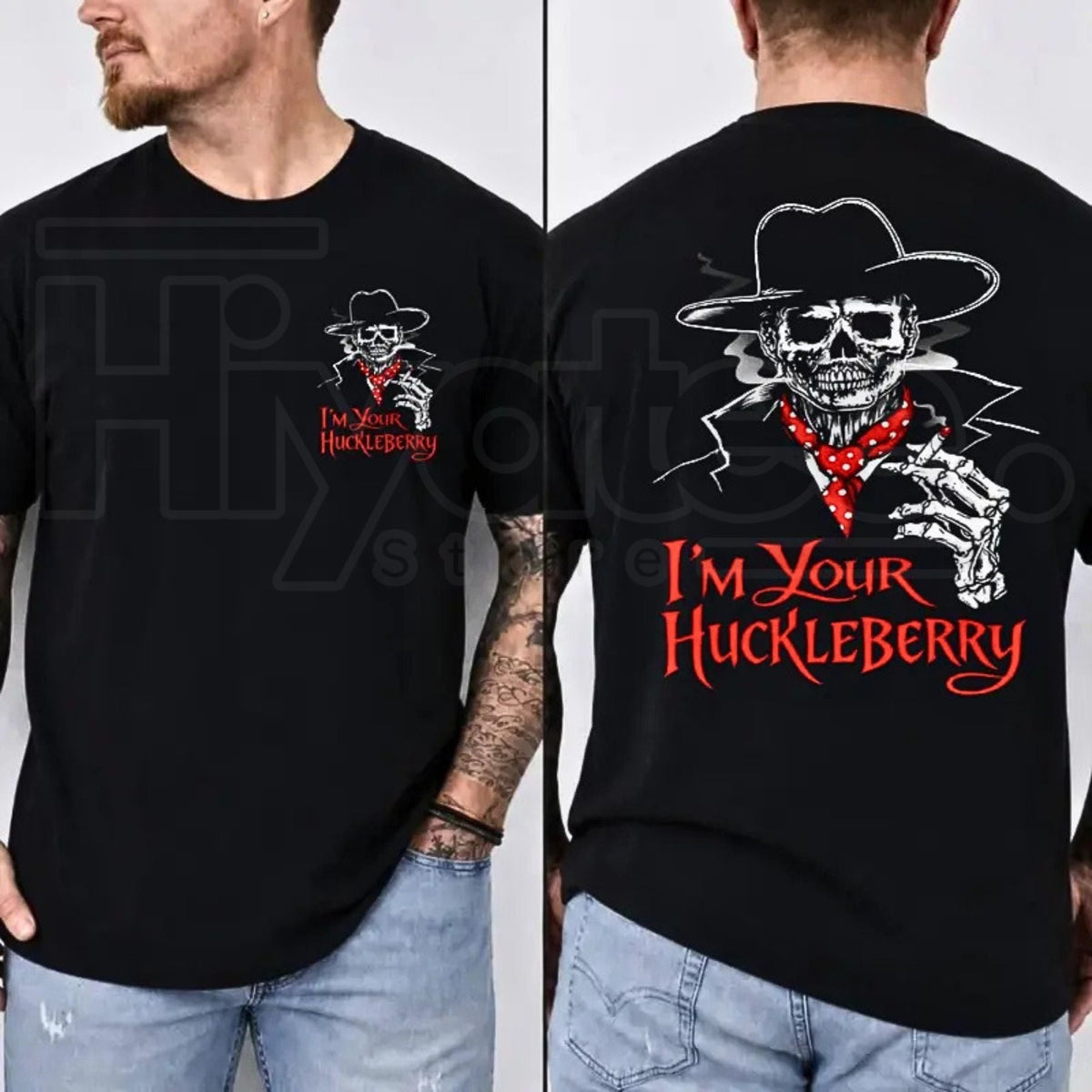 Doc Holliday I'm Your Huckleberry T-Shirt – Old West Ghost Town Zombie Tee