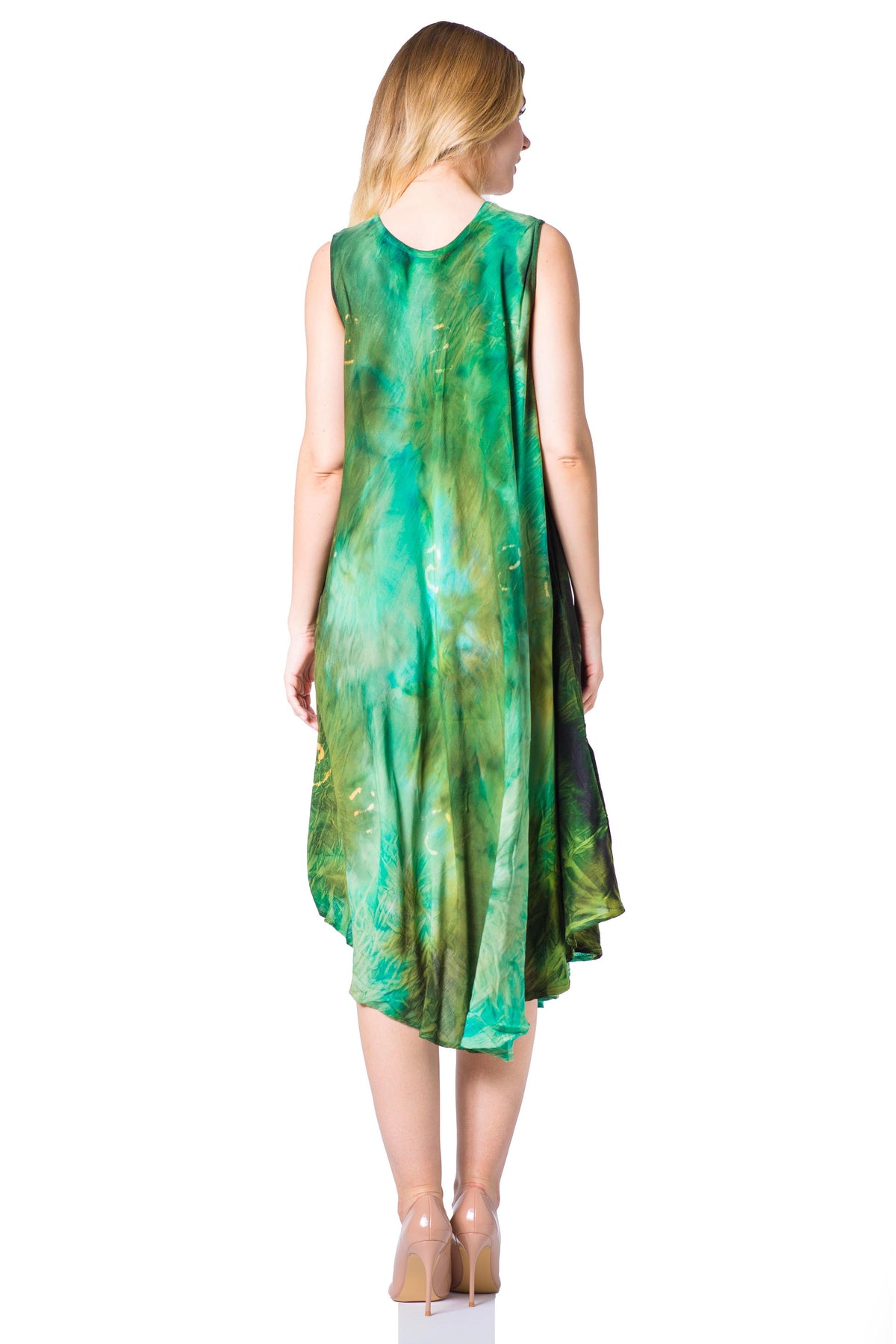 Sakkas Starlight Caftan Tank Dress / Cover Up