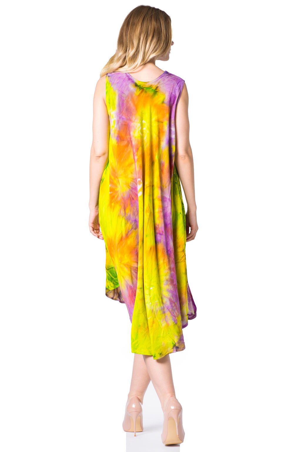 Sakkas Starlight Caftan Tank Dress / Cover Up