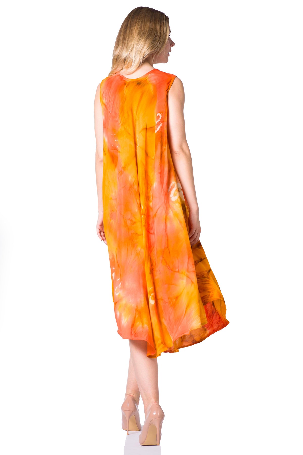 Sakkas Starlight Caftan Tank Dress / Cover Up
