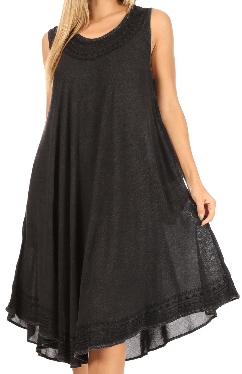 Sakkas Everyday Essentials Caftan Tank Dress / Cover Up