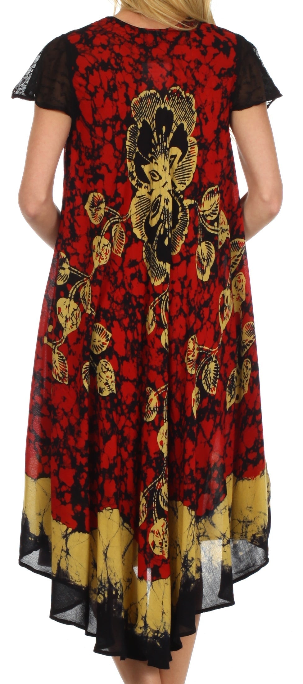 Sakkas Aloha Floral Caftan Dress