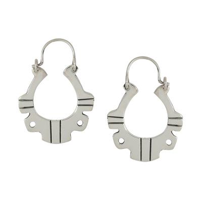 Spirit Way Sterling Silver Earrings