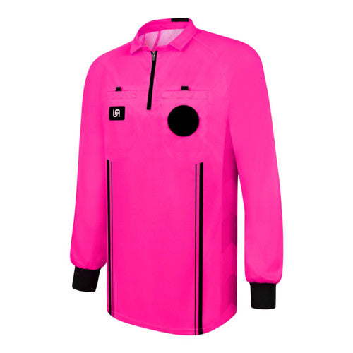 United Attire Elite High School Soccer Referee Jersey - Long Sleeve