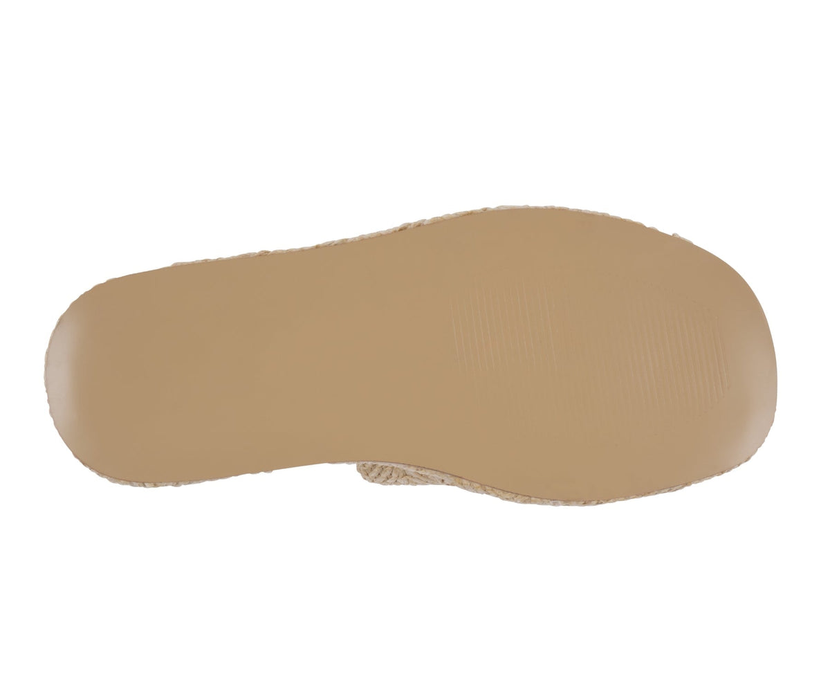 Women's Evie Natural Platform Slide