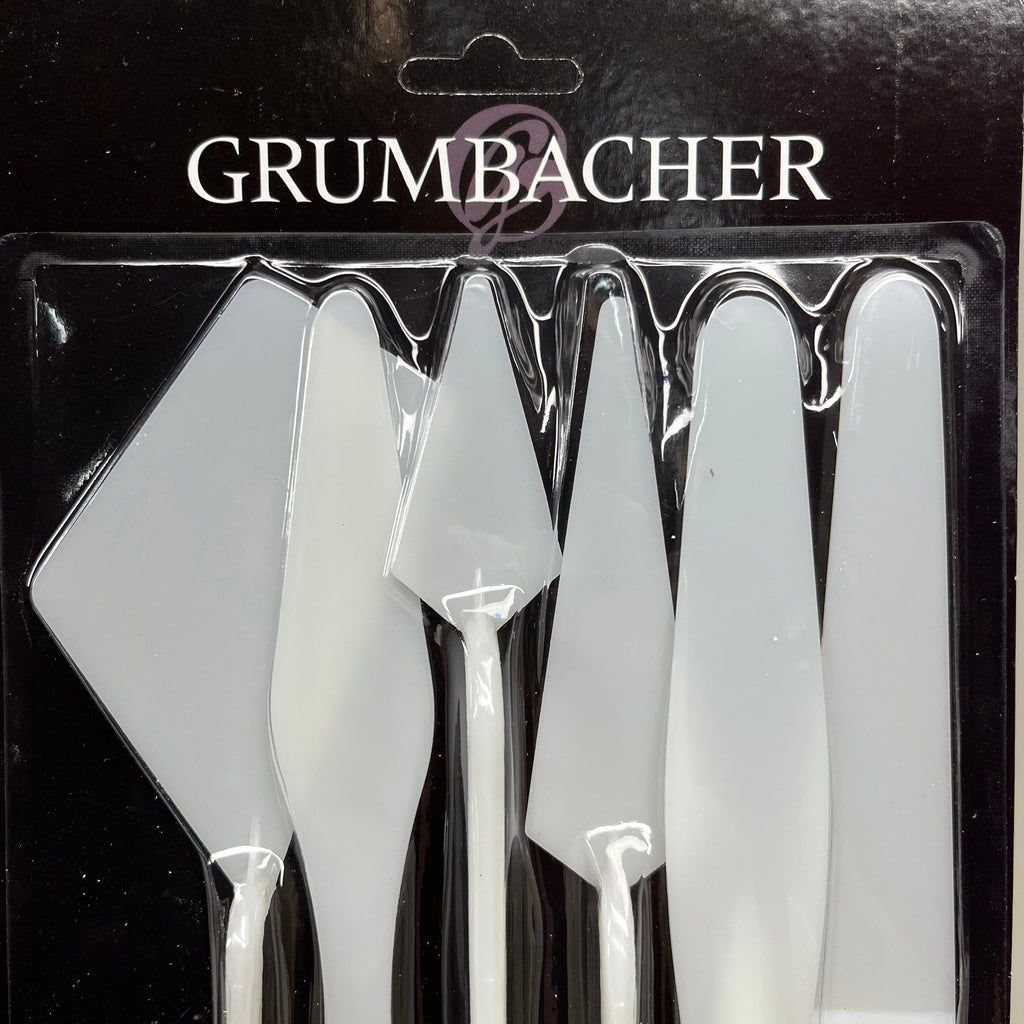 GRUMBACHER Painting Palette Knifes ABS plastic PKS6 (New)