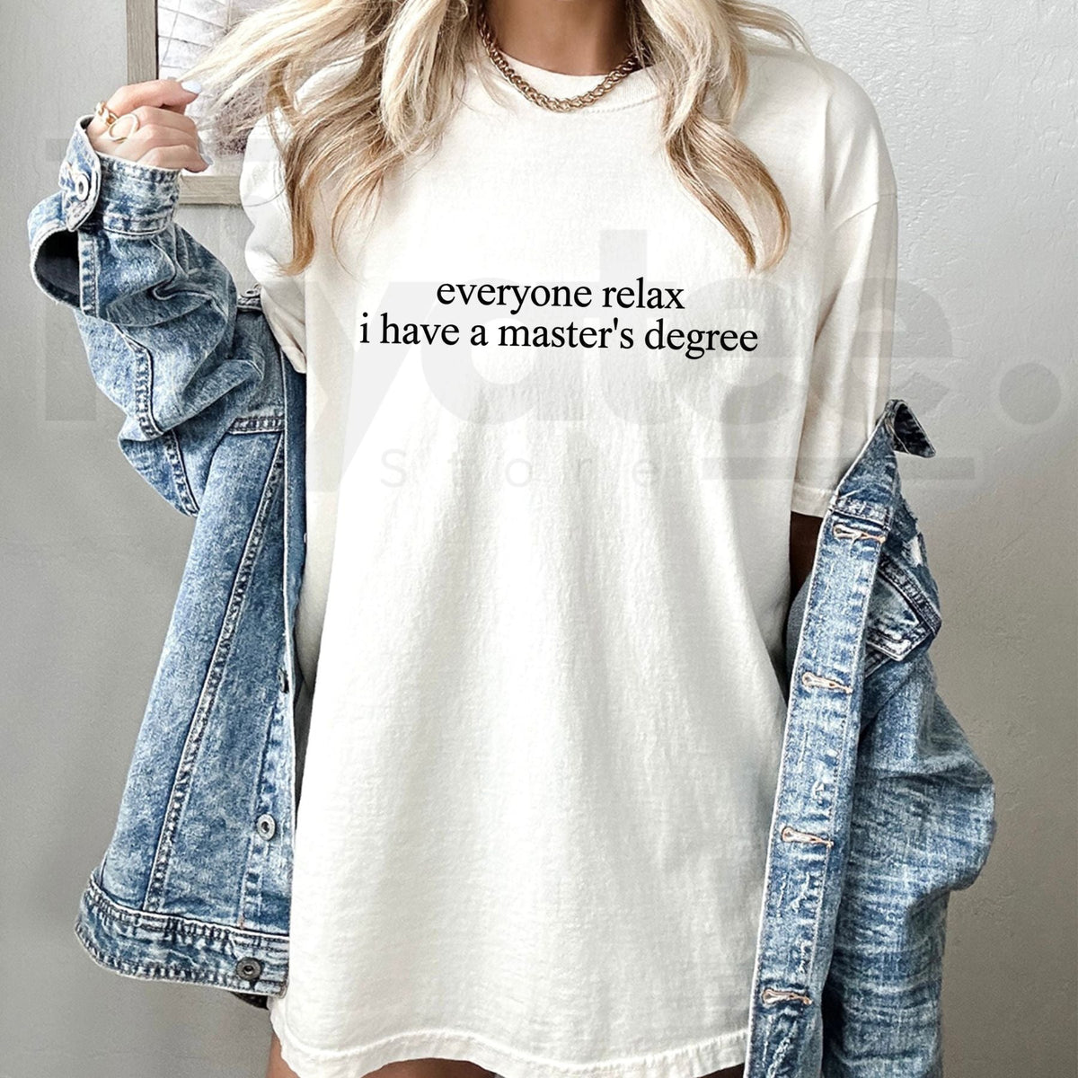 Funny Advanced Degree T-Shirt – Post-Grad Party & Grad School Humor Graphic Tee