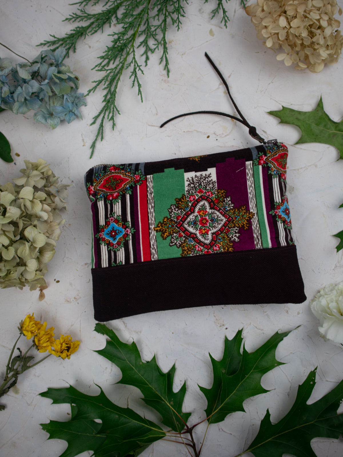 Bohemian Rhapsody Velvet Clutch